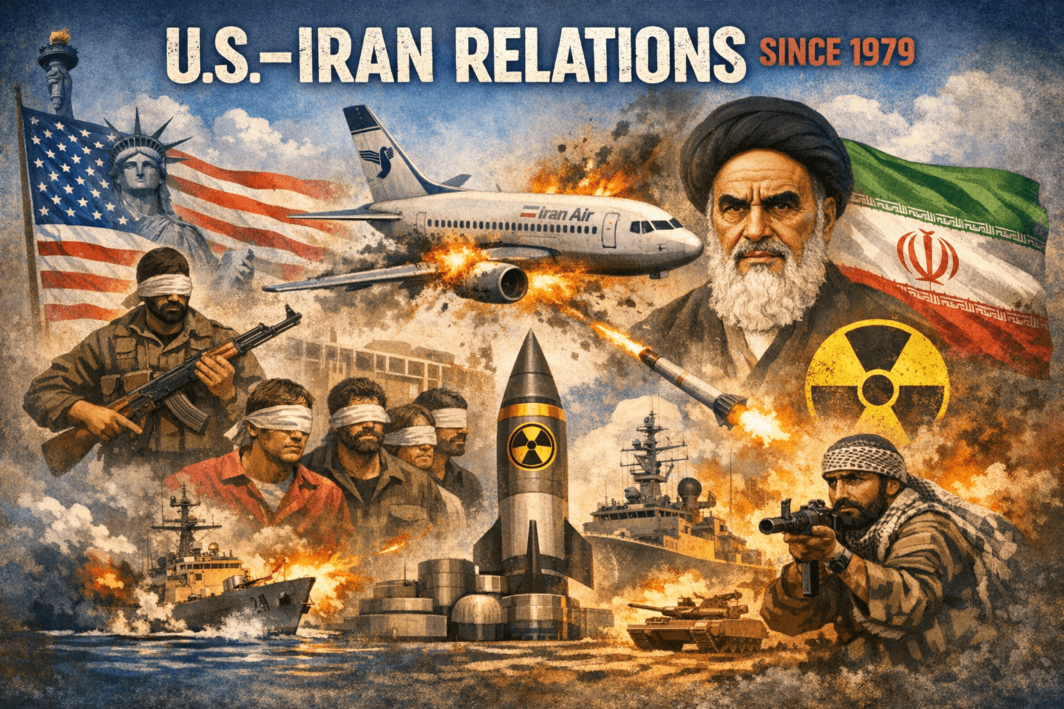 From Hostages to Nuclear Talks: A Timeline of U.S.–Iran Relations, 1979–Today