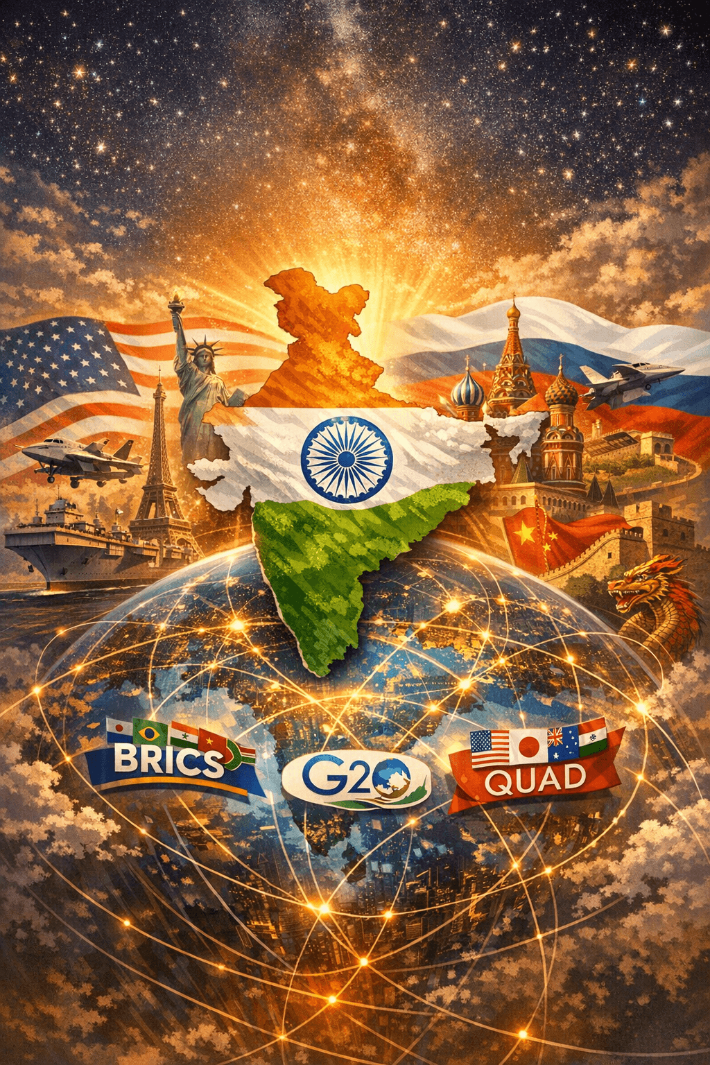 India as the Emerging Pivot of a Multipolar World Order