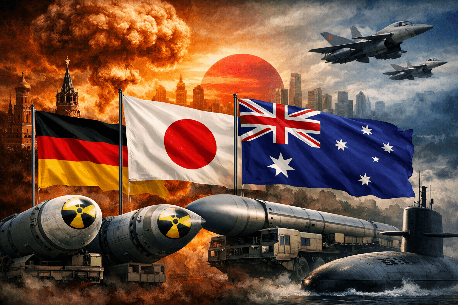 Why It Might Not Be a Bad Thing if Germany, South Korea, Japan, and Australia Acquired Nuclear Weapons
