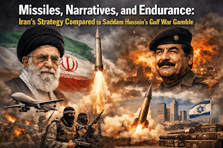 Missiles, Narratives, and Endurance: Iran’s Strategy Compared to Saddam Hussein’s Gulf War Gamble