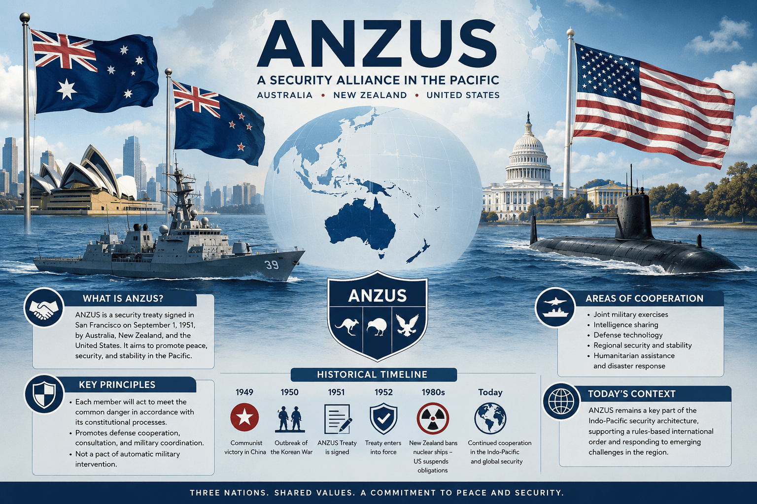 ANZUS: The Security Alliance Shaping the Pacific