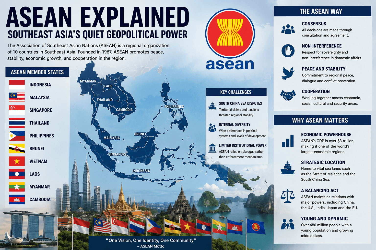 ASEAN Explained: Southeast Asia’s Quiet Geopolitical Power