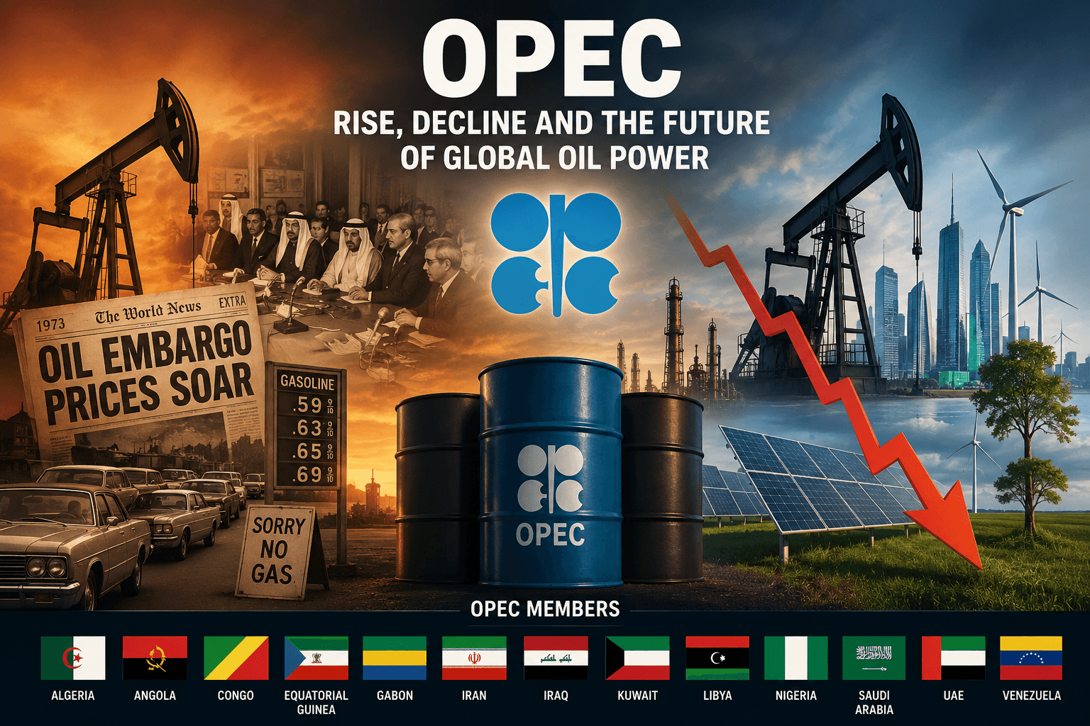 OPEC’s Rise and Decline: How the Oil Cartel Shaped the Modern World