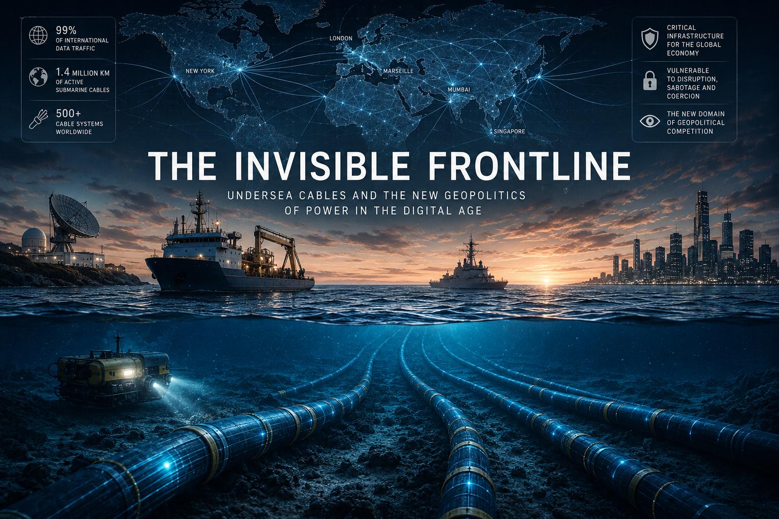 The Invisible Frontline: Why Undersea Cables Have Become the World's Most Strategic Infrastructure