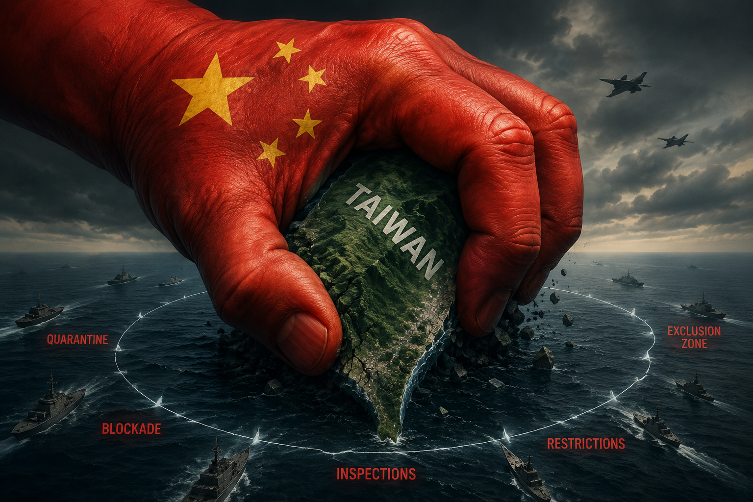 The Island Siege: From Britain and Japan to Taiwan