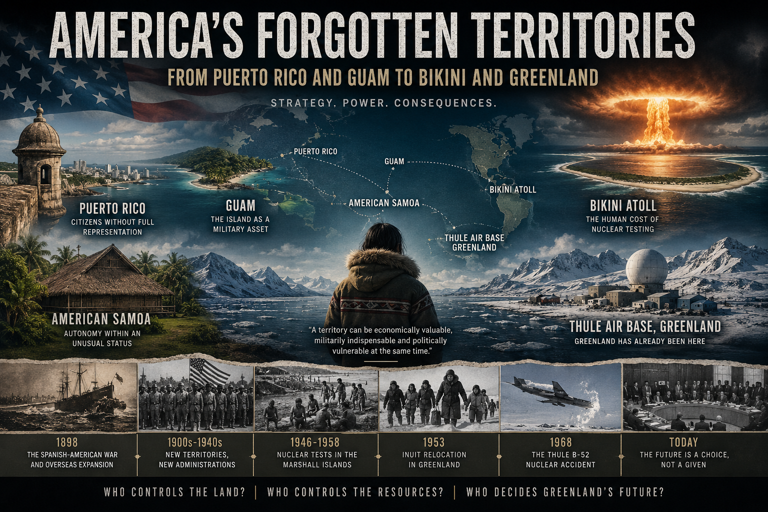 America’s Forgotten Territories: From Puerto Rico and Guam to Bikini and Greenland